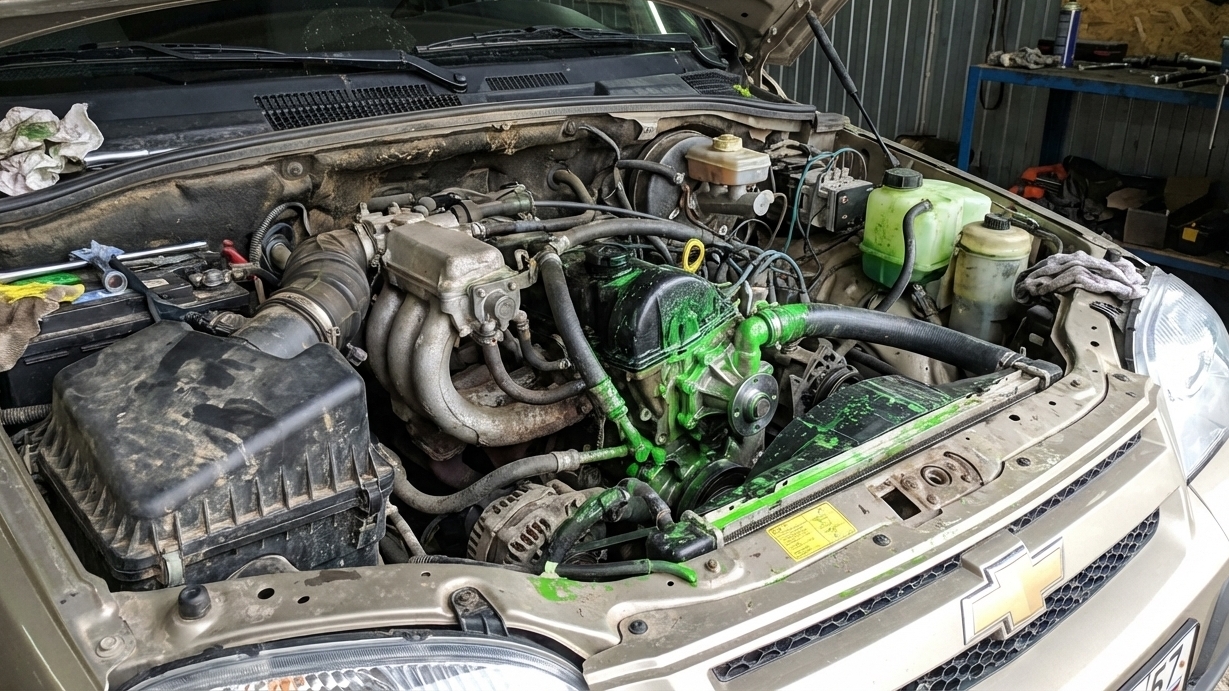 Замена помпы на Шевроле Нива: пошаговая инструкция за 30 минут смотреть онлайн