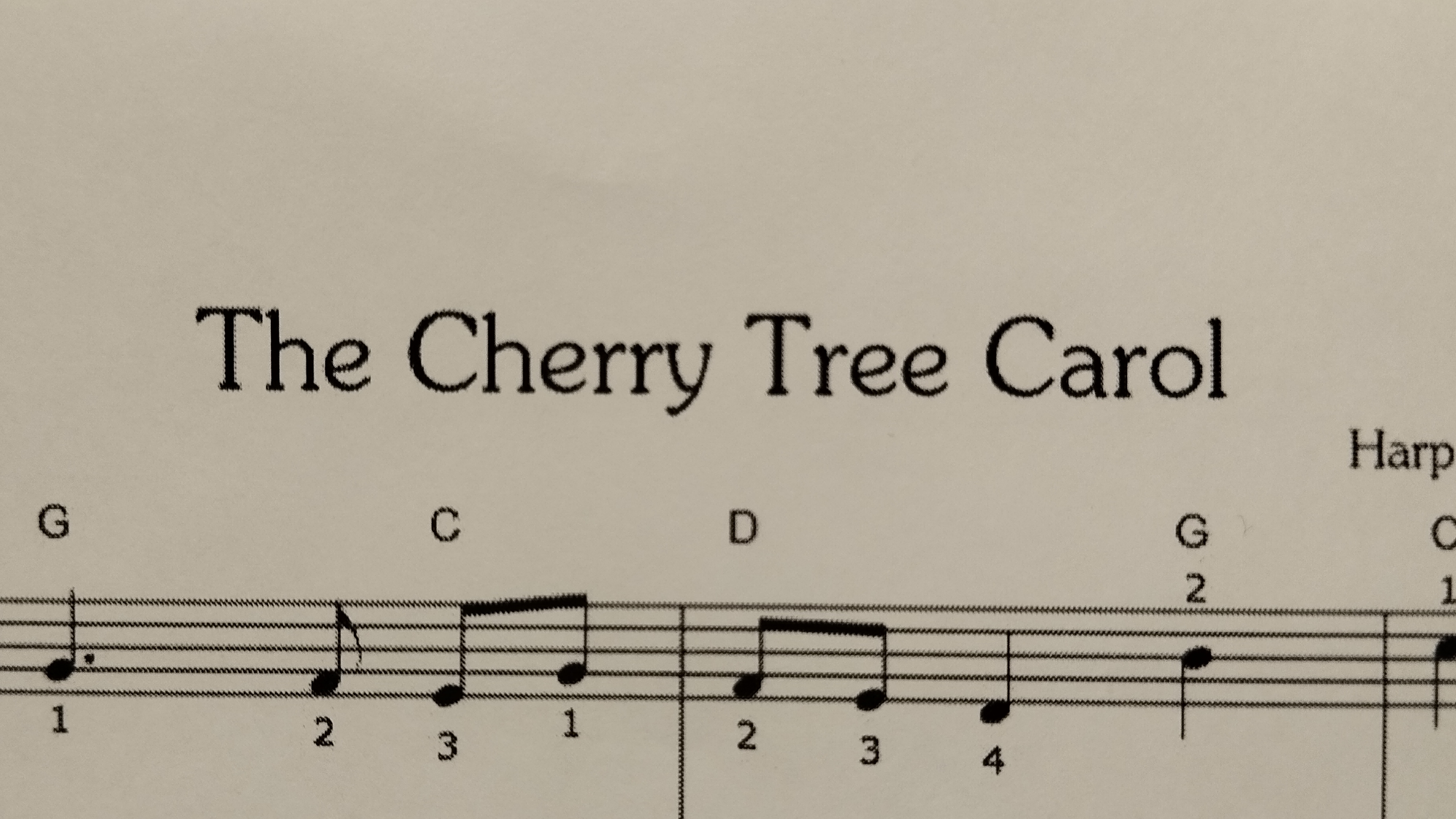 The Cherry Tree Carol