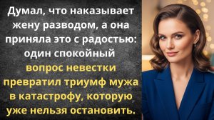 Развод накануне платежа | Истории из жизни