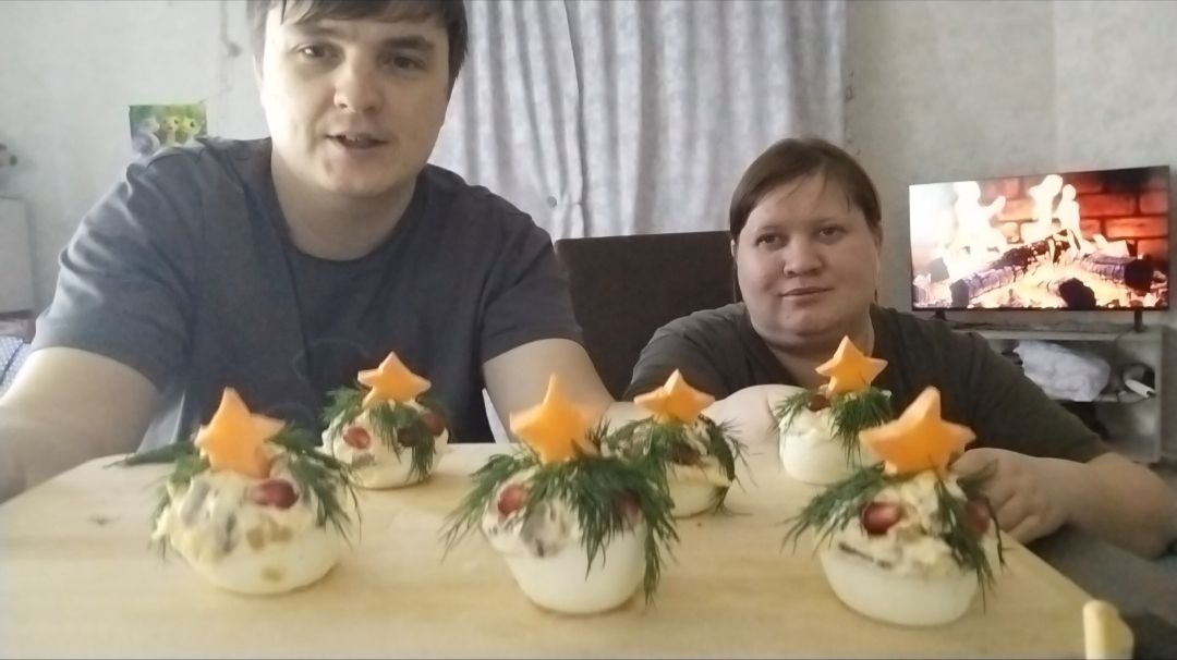 НОВОГОДНИЕ ЗАКУСКИ / СМОТРИТСЯ ОЧЕНЬ ПРАЗДНИЧНО И ПО НОВОГОДНЕМУ!🤩 смотреть онлайн