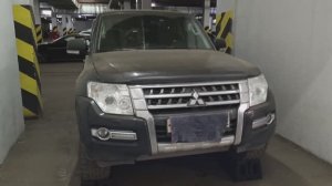 ТО и замена втулок стабилизатора на Паджеро 4