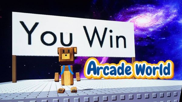 АРКАДНЫЙ МИР В ИГРЕ СУПЕР МИШКА #играсупермишка #superbearadventure