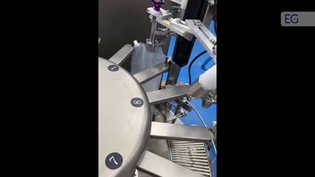 Машина для фасовки и упаковки соусов в дой-пак ESS-210 смотреть онлайн