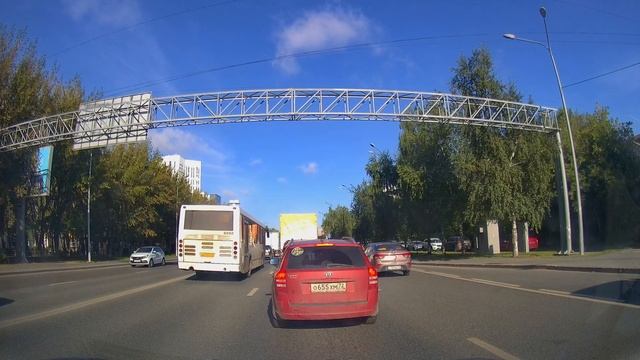 Поездка из посёлка Боровский в Тюмень на Киевскую