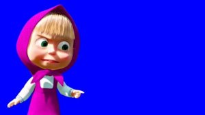 Маша учит детей футаж