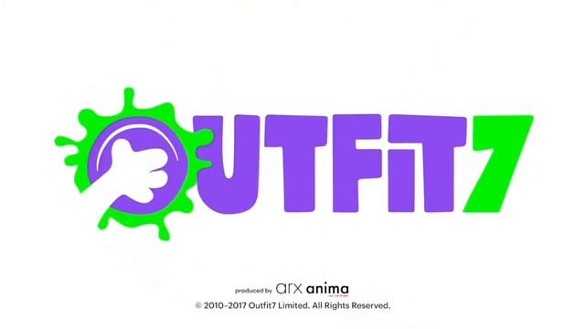 заставка Outfit7 с эффектами №1. screensaver Classic Logo with effects №1. смотреть онлайн