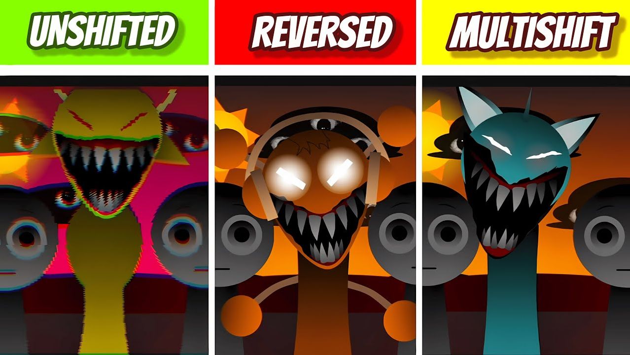 SPRUNKI HYPER SHIFTED: MULTISHIFT VS REVERSED VS UNSHIFTED! ⚔️ КТО ЛУЧШИЙ? 🎧🔥👑 смотреть онлайн