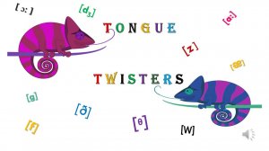 Tongue-twisters for letters  I  and  Y . the sounds [ɜ:][aɪ] [ɪ]