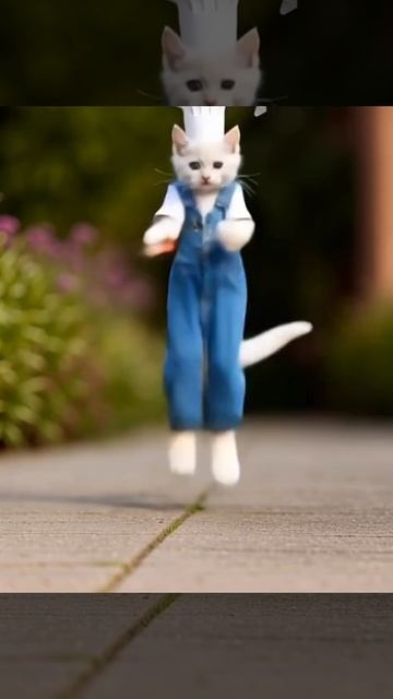 Котик танцует