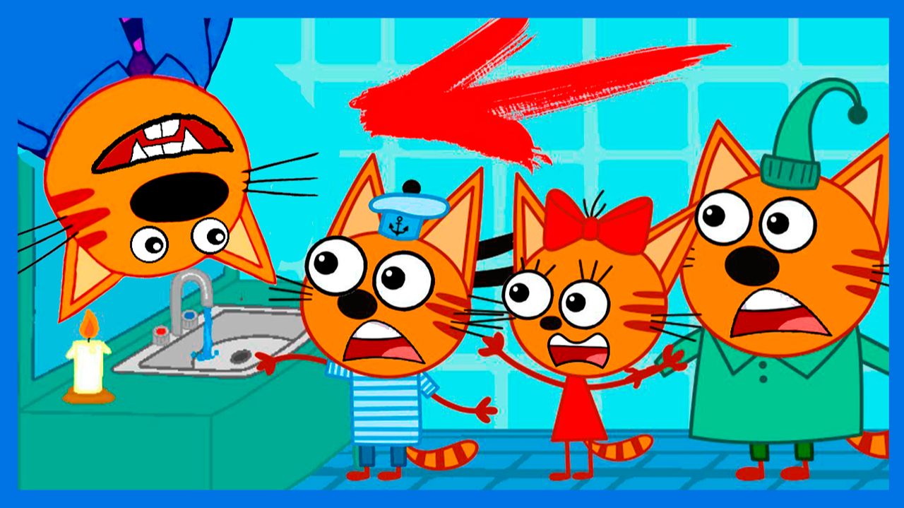 ТРИ КОТА - ДЕНЬ РОЖДЕНИЯ ПАПЫ КОТА И ВАРЕНЬЕ В ПОДВАЛЕ - МУЛЬТИК ДЛЯ ДЕТЕЙ ТРИ КОТА смотреть онлайн