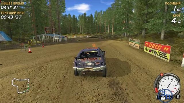 FlatOut: Пустой лес! смотреть онлайн