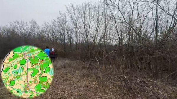 Тренировка "Осенний вызов" Карта (премьера) Васильева С. 30.11.2025. Ориентирование от первого лица.