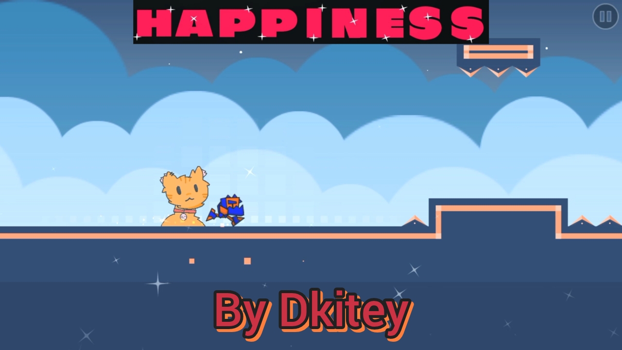 Уровень на день рождения. Happiness by Dmitry | Geometry dash смотреть онлайн