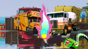 ЭПИЧЕСКИЕ АВАРИИ МАШИН НА РЕЗКОМ ПОВОРОТЕ В BeamNG Drive