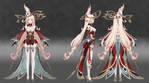 Genshin Impact 6.2: рендер модельки Алисы