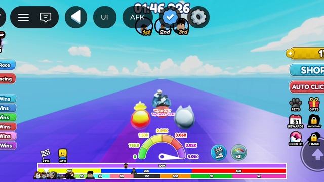 Кликер гонки старт