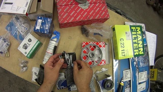 Капремонт двигателя HX для Ауди 100 С3. Отчет №2. Запчасти.