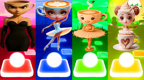 БАЛЕРИНА КАПУЧИНО 🆚 БАЛЕРИНА КАПУЧИНО 🆚 БАЛЕРИНА КАПУЧИНО 🆚 БАЛЕРИНА КАПУЧИНО | Tiles Hop №307