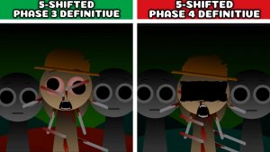 SPRUNKI 5-SHIFTED: PHASE 3 VS PHASE 4 DEFINITIVE! ⚔️ КТО ПОБЕДИТ В МУЗЫКАЛЬНОМ БАТЛЕ? 🎧🔥