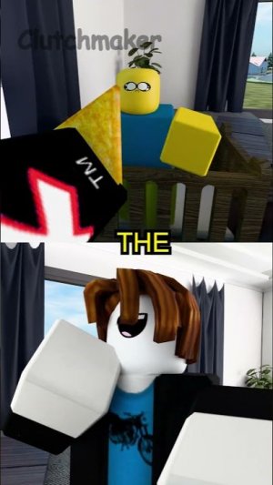 The Baby Likes The Chip ☺️ #shorts #short #roblox #funny #robloxmemes