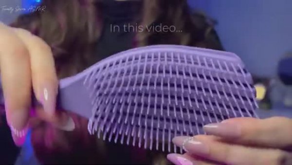 ASMR Makeup Glow Up 💫 Relaxing Thunder Night, Gentle Brushing & No talking