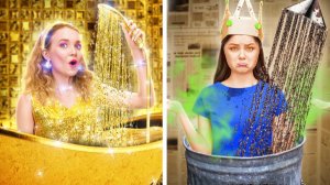 👶 Лайфхаки для богатых и бедных родителей 💡 Гаджеты vs поделки | 123 GO!