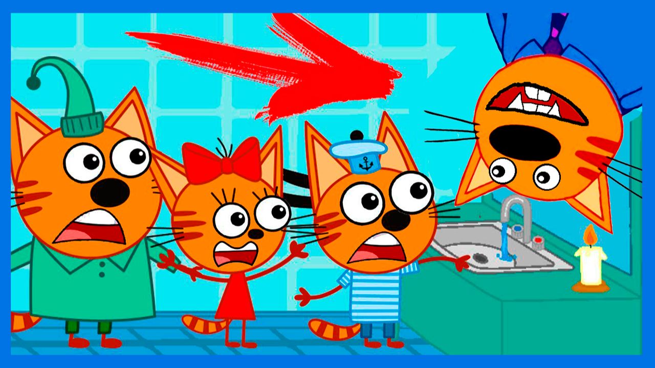 ТРИ КОТА - ДВЕ СЕРИИ ДЕНЬ РОЖДЕНИЯ ПАПЫ КОТА И ВАРЕНЬЕ В ПОДВАЛЕ - МУЛЬТИК ДЛЯ ДЕТЕЙ ТРИ КОТА смотреть онлайн