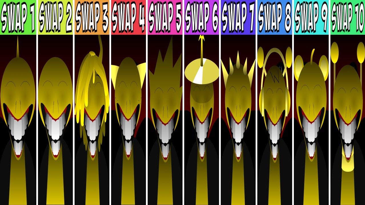 ВСЕ Персонажи Из Sprunki Phase 2 SWAP смотреть онлайн