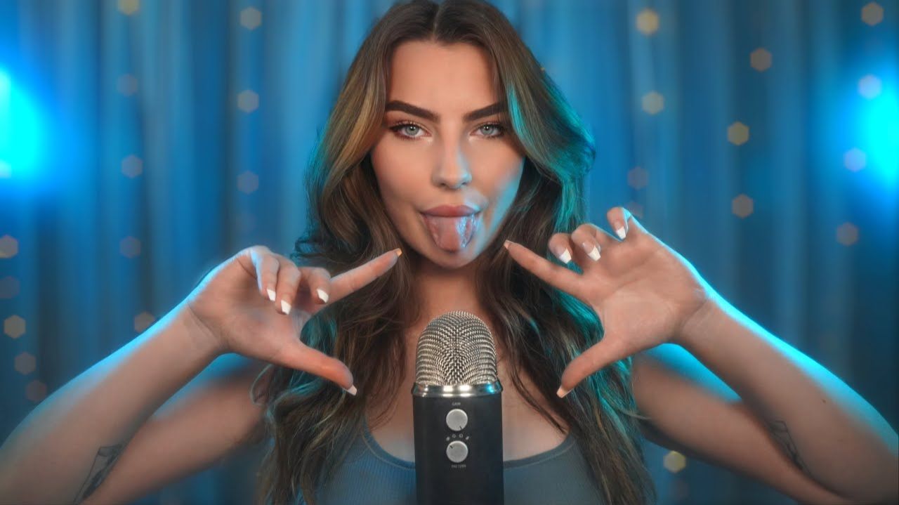 ASMR - АСМР 1 час звуков, издаваемых ротиком и язычком смотреть онлайн