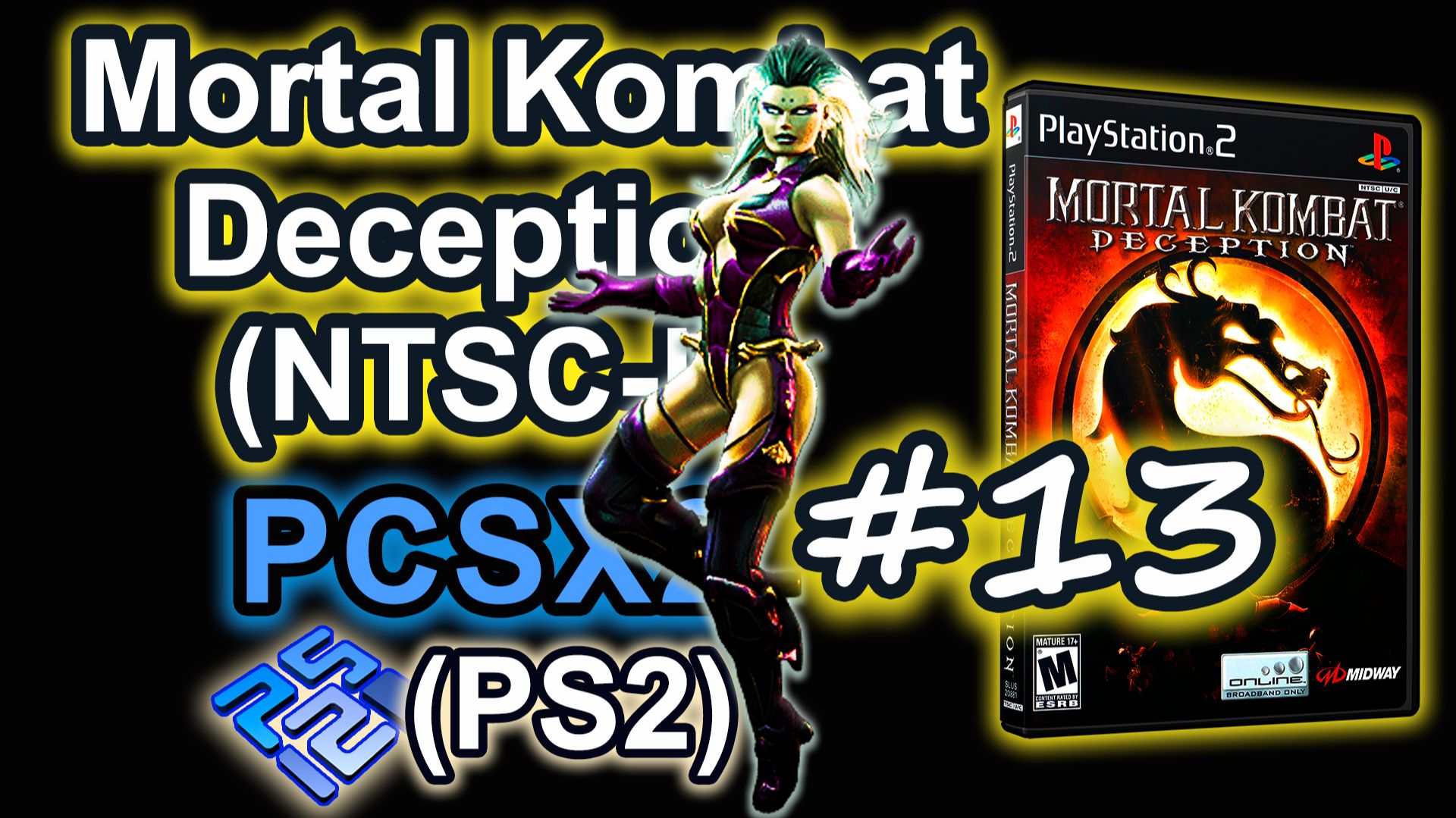 Mortal Kombat - Deception (PCSX2, SLUS-20881P, Comentado, Arcade, 2025) Sindel #13