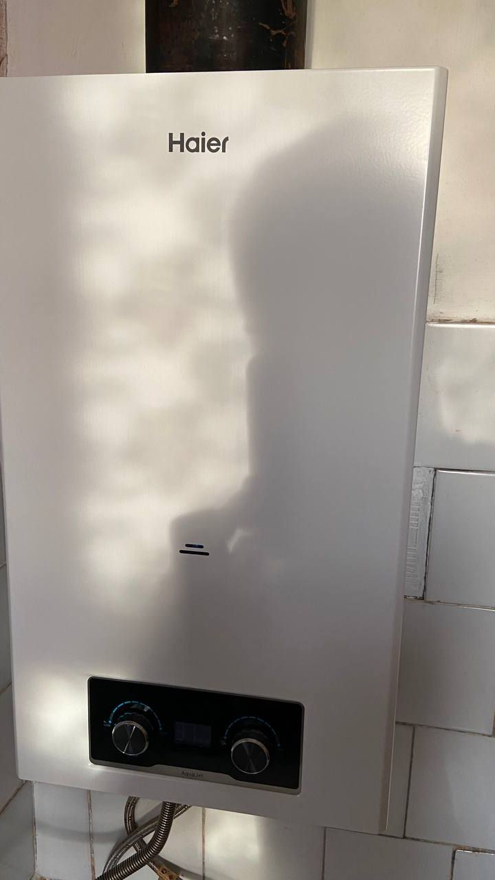 Обзор газовой колонки Haier AquaJet 10 AM -20 кВт смотреть онлайн