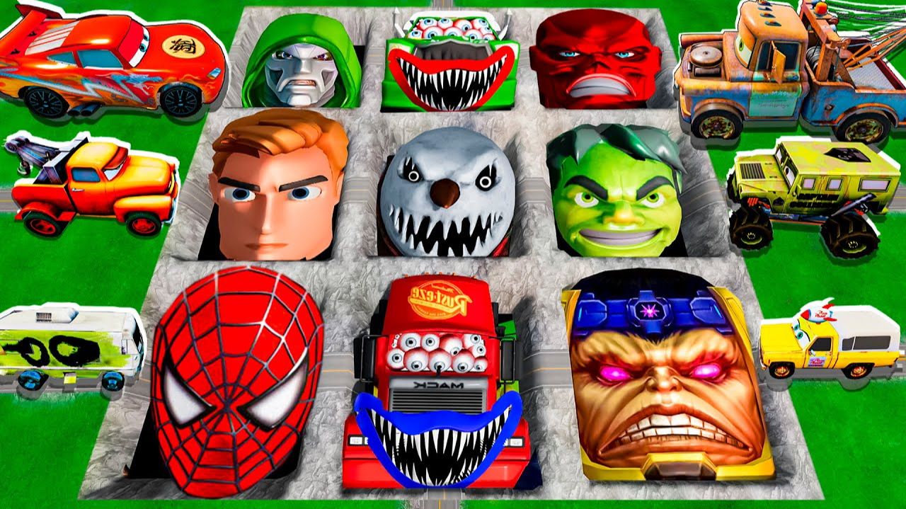 Машинки летают и прыгают! Развивающие мультики Машины помощники. Мультфильмы про машинки смотреть онлайн