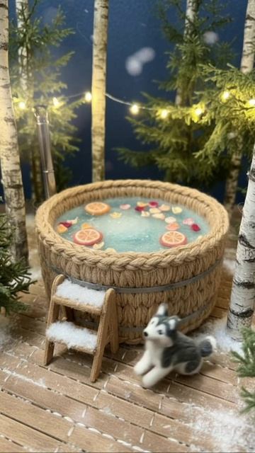 #вязаныйтренд сезона - приближение зимнего уютного вайба с купелями Polarspa! смотреть онлайн