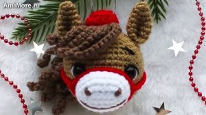 Амигуруми: схема Шар Лошадка | Игрушки вязаные крючком