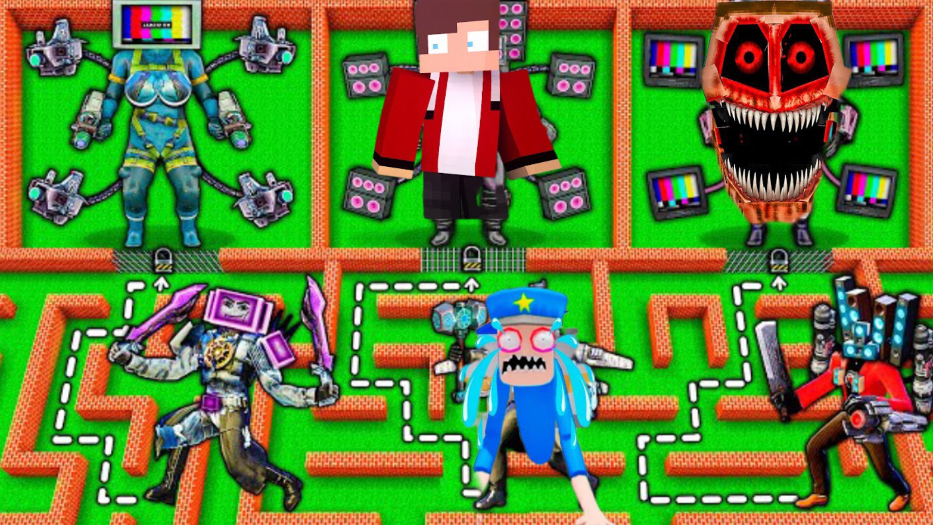 ЭПИЧЕСКОЕ ВЫЖИВАНИЕ против ТИТАНА в Майнкрафте смотреть онлайн