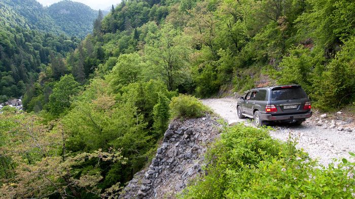 Не забываемые впечетление прогулка на авто.по дорогам Абхазии . смотреть онлайн