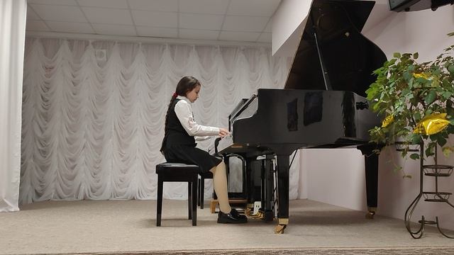 Хайруллина Арина Этюд Л.Шитте смотреть онлайн