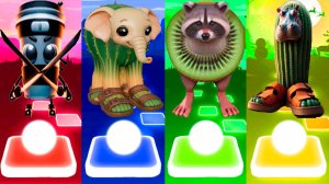 КАПУЧИНО АССАСИНО 🆚 ШЛИРИЛИ ЛАРИЛА 🆚 ПИПИ КИВИ 🆚 ИЛЬ КАКТО ХИППОПОТАМО | Tiles Hop №308