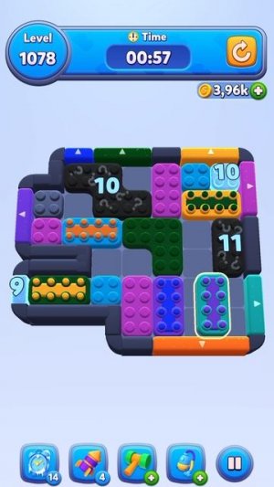 Color Block Jam 1078 Уровень