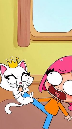 МОЯ БЕШЕНАЯ КОШКА #луана #анимация #мультик #челлендж