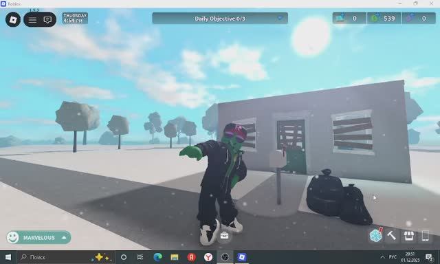 #2 выживание бомжа в блоксбург купил велосипед