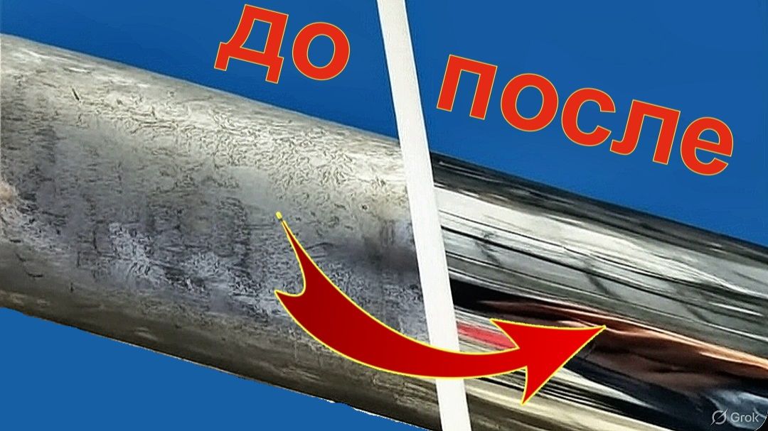 Чудо паста для восстановления хромированных поверхностей и не только. Отличная идея для дома и дачи смотреть онлайн