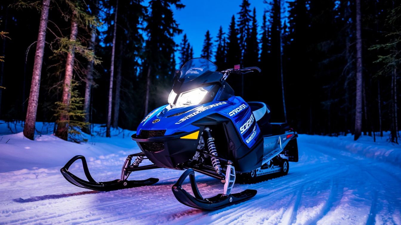 Открытие снегоходных прохватов! Yamaha 3t long