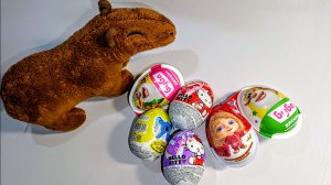 АСМР шоколадный 🥰 распаковка Киндер Сюрприз яйца сюрприз Бокс 🤯🙀