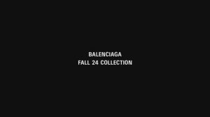 Показ коллекции Balenciaga осень 2024
