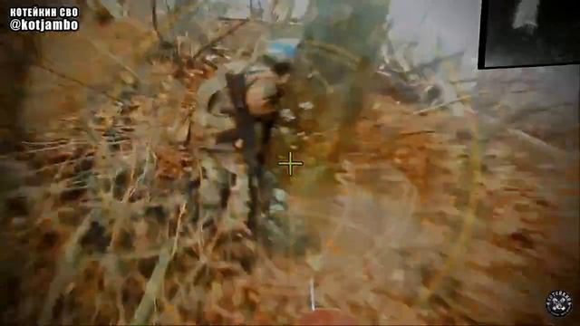 Расчеты FPV 144-ой дивизии уничтожают пехоту противника. смотреть онлайн