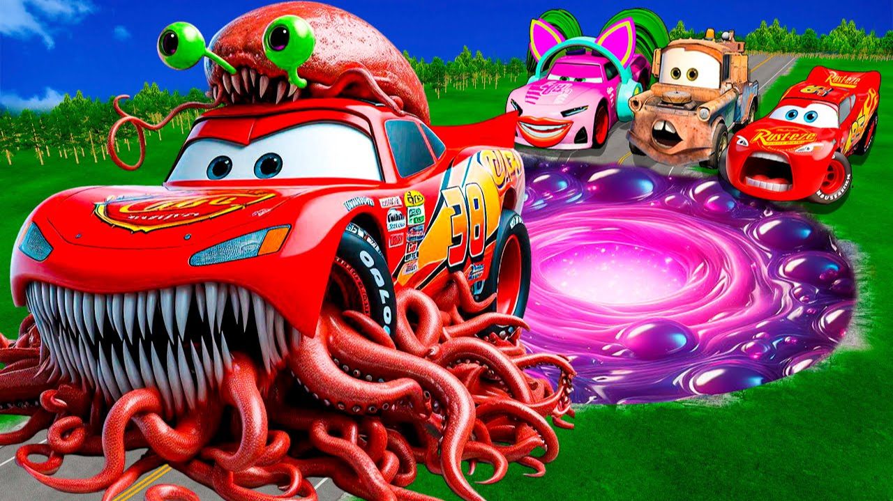 Машинки летают и прыгают! Развивающие мультики Машины помощники. Мультфильмы про машинки смотреть онлайн