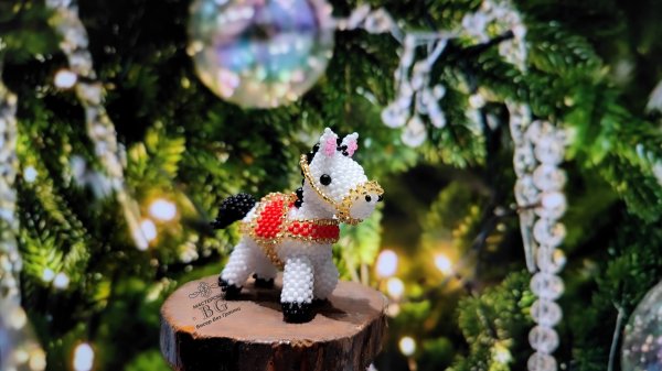 Мастер-класс Часть 2. Лошадь/Бисер/Символ 2026 года/Бисероплетение