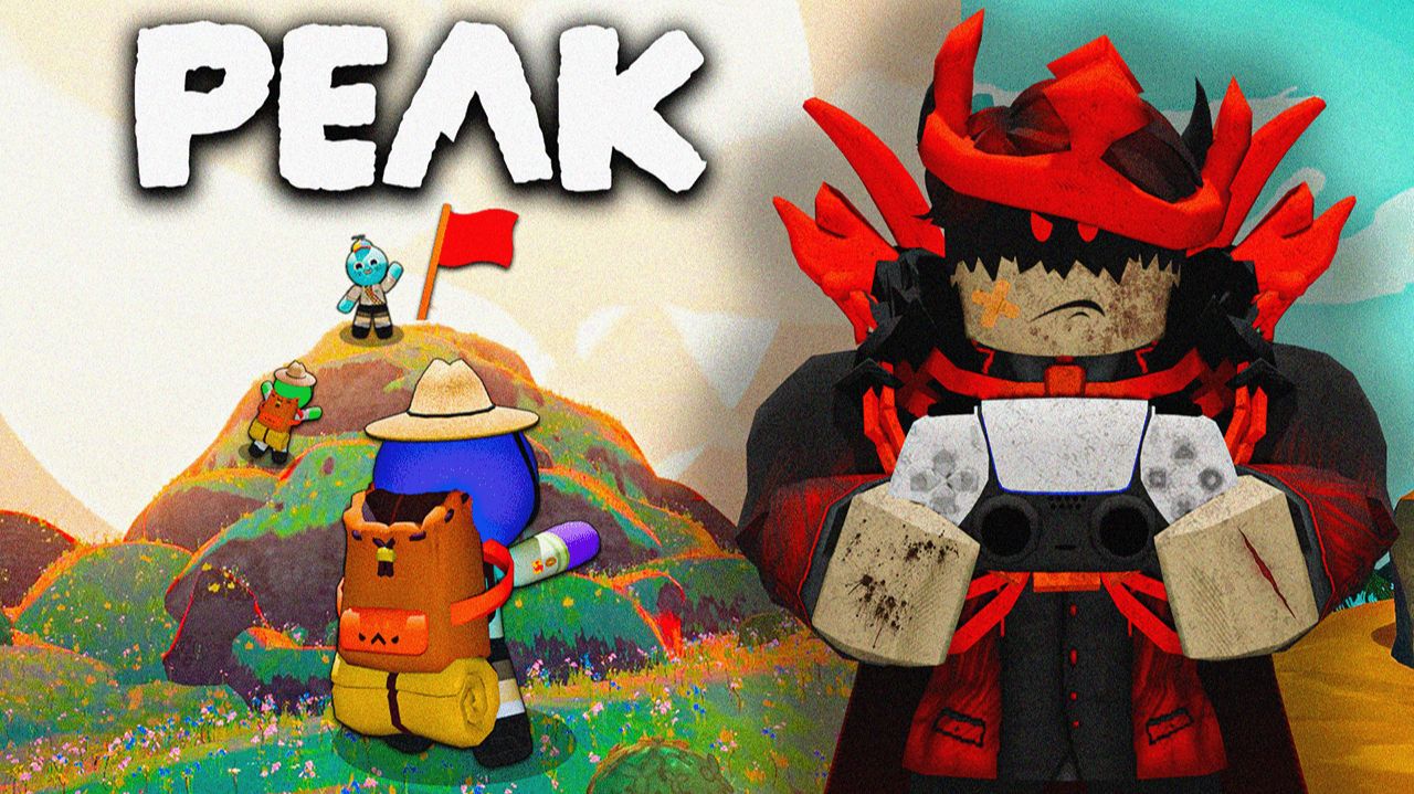 КАК ВЗОБРАТЬСЯ НАГОРУ В PEAK!? (на геймпаде)