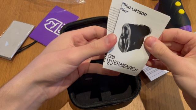 Лазерный строительный дальномер Ermenrich LR1500 | Ermenrich – видео распаковки смотреть онлайн